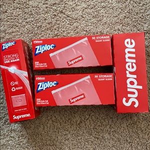 Supreme ziploc bags (ONE BOX)